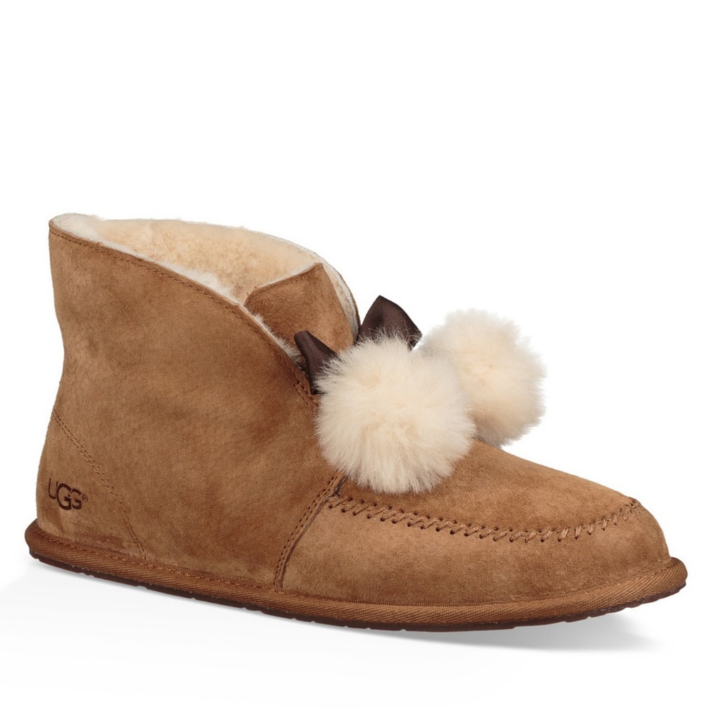 UGG Kallen Pom Pom Slippers / Bootie